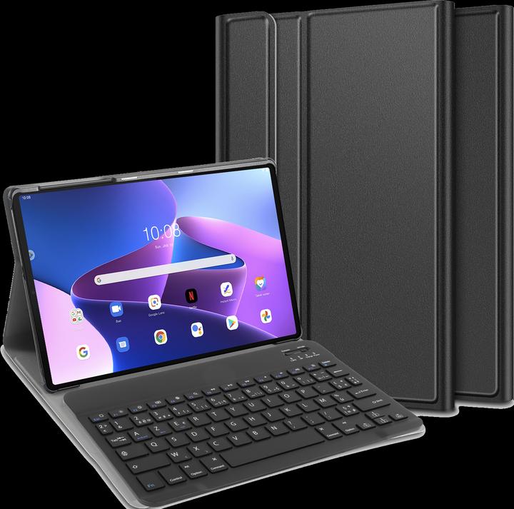 Produktbild Cazy Tastatur Hülle Kompatibel mit Lenovo Tab M10 Plus Gen 3 - Schutz Etui mit magnetisch Abnehmbarer (Tab M10 Plus Gen 3)