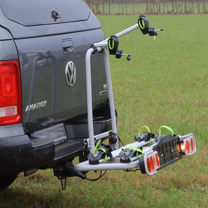 Produktbild Wiltec Fahrrad Heckträger Heckklappenträger bis 60kg Fahrradträger abschliessbar