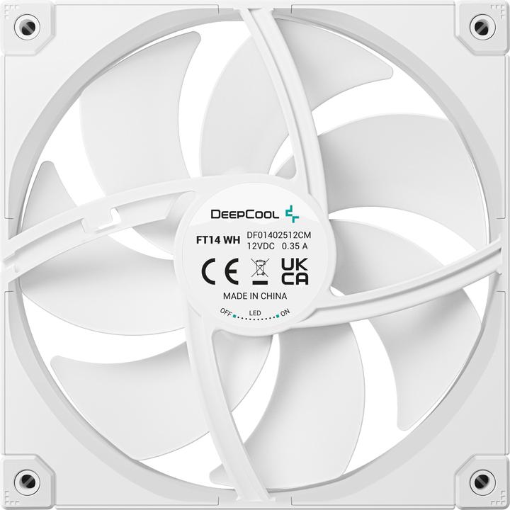 Produktbild Deepcool FT14 140x140x25 wh (140 mm, 1 x)