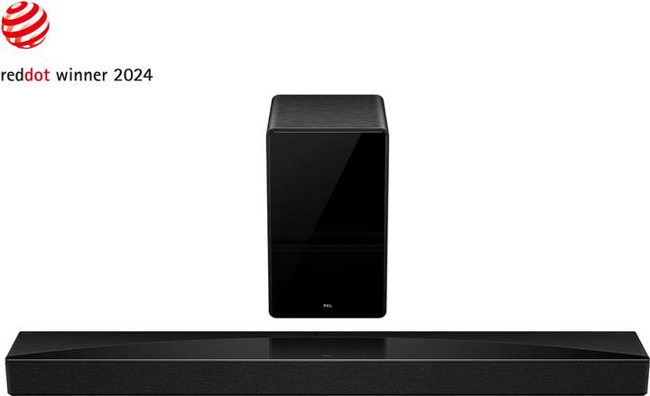 Actual product image TCL Q75H Q Class 5.1.2 Channel Sound Bar with Dolby Atmos, Ray Danz Technology, and Wireless Subwoofwer (620 W, 5.1.2 Channel)