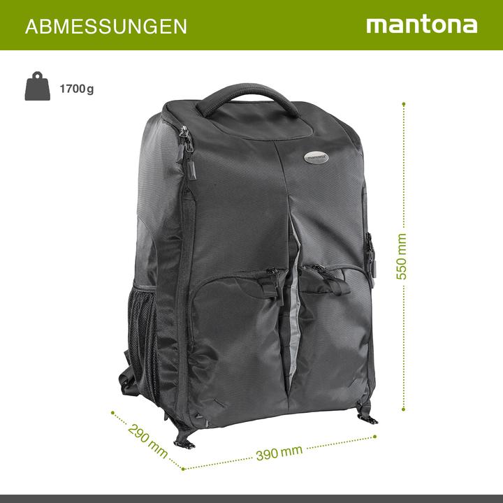 Produktbild mantona Drohnen Rucksack universal (Drohnen Rucksack)