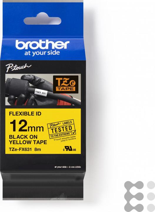 Produktbild Brother Tze-Fx631 (1.20 cm, Gelb)