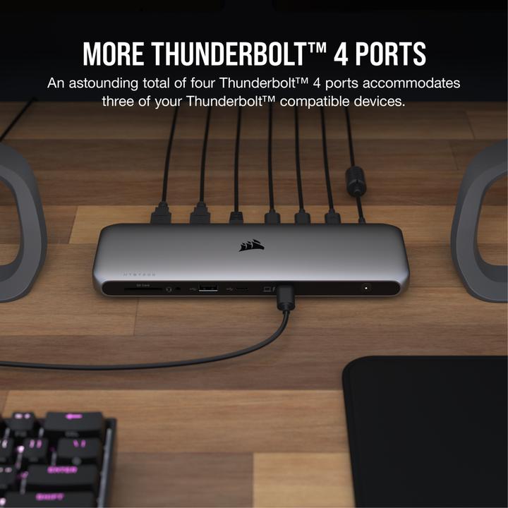 Actual product image Corsair TBT200 EU Version (Thunderbolt, 10 Ports)