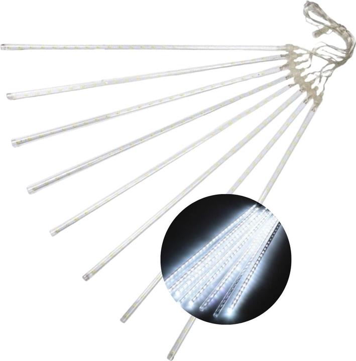 Image du produit Hermex Meteor Lichter LED Weihnachtslichter Wassertropfen Eiszapfen Girlande (2.80 m)