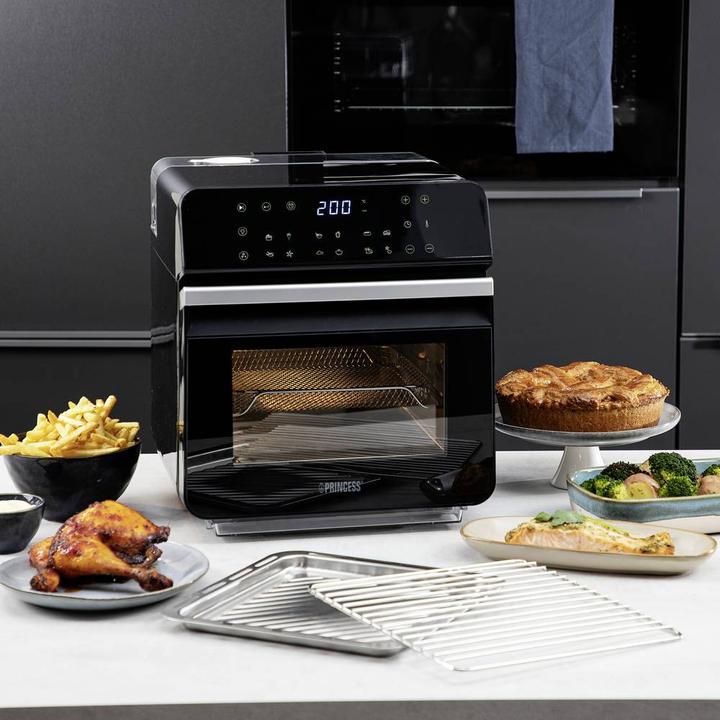 Actual product image Princess 01.182085.01.001 Hot air fryer 1550W Temperature preselection, timer function, hot air radio