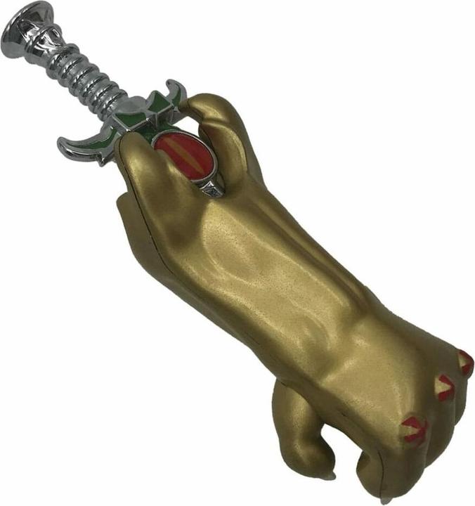 Actual product image Factory Entertainment Thundercats Prop Replica 1/1 Sword of Omens and Claw Shield 15 cm