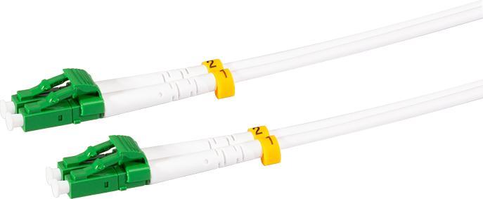 Image du produit LogiLink Câble patch fibre optique armé en acier OS2, duplex LC/APC - LC/APC, 7,5 m (7.50 m)