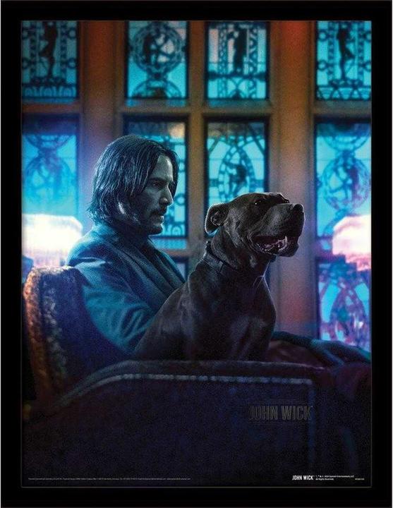 Produktbild John Wick Gerahmtes Poster Chapter 3 (40 x 30 cm)
