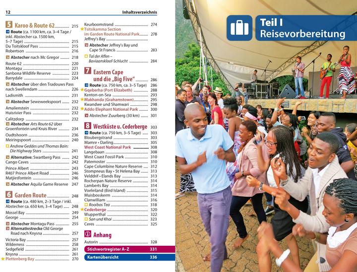 Actual product image Reiseführer Südafrika – Kapstadt, Garden Route & Winelands (German, Elke Losskarn, 2025)