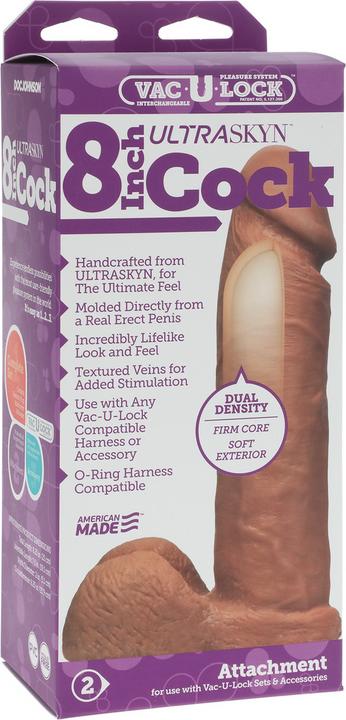 Image du produit Doc Johnson 8 Inch ULTRASKYN Cock - Caramel