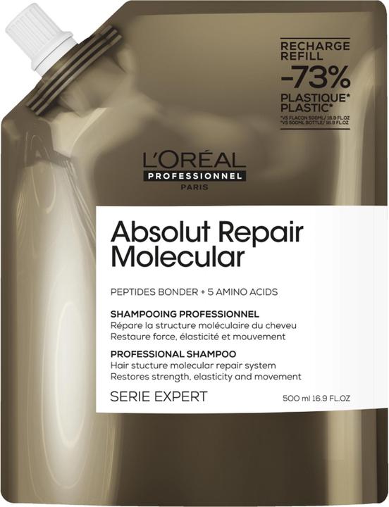 Image du produit L'Oréal Professionnel Série Expert Absolut Repair Molecular Refill (500 ml, Shampoing liquide)