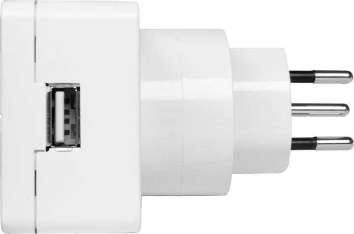 Immagine prodotto Steffen Adattatore World Socket 1xUSB - Svizzera T12, uscita 5V/2300mA