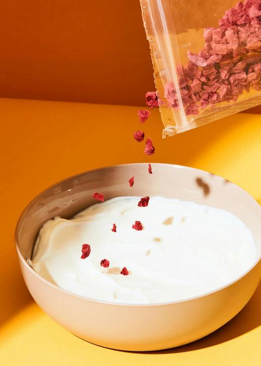 Immagine prodotto KoRo Granuli di frutta con Lactobacillus Acidophilus. Gusto fragola (250 g)