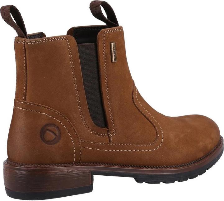 Actual product image Cotswolds Womens/Ladies Laverton Slip On Leather Ankle Boot (40)