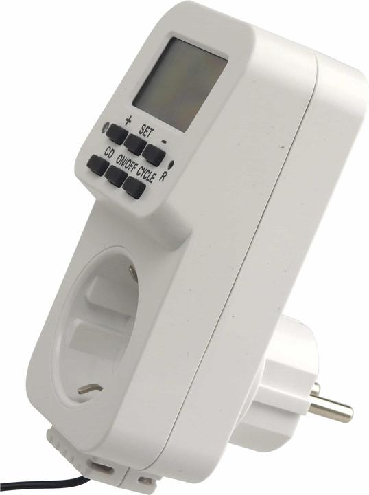 Actual product image Dayhome Socket thermostat TGE-32B, white