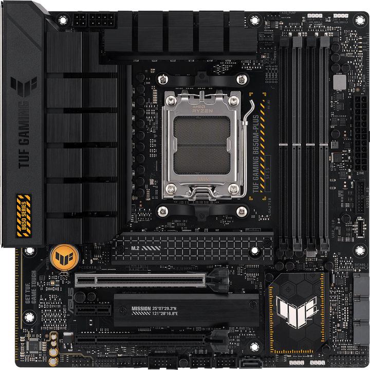 Produktbild ASUS Tuf B650M-Plus (AM5, AMD B650, mATX)