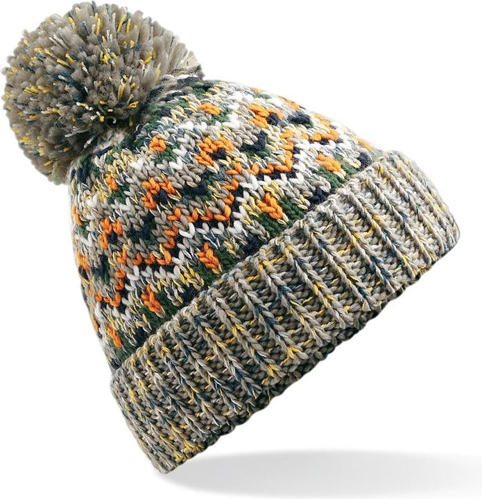 Beechfield Blizzard Wintermütze Mit Bommel (One Size)