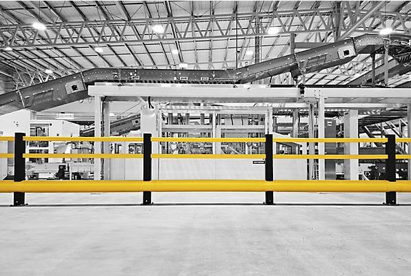 Actual product image Boplan Crash protection railing FLEX IMPACT