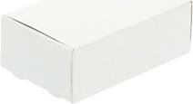Immagine prodotto kaiserkraft Scatola di cartoncino teso, 400 g/m², conf. da 100 pz., dimensioni interne 95 x (100 x)