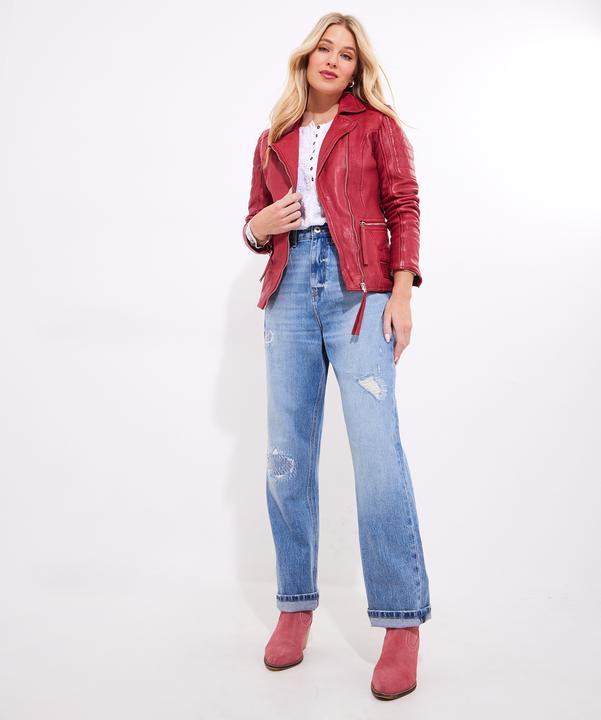 Actual product image Joe Browns Quilted Biker Jacket (46)