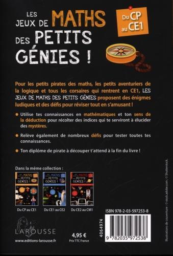 Actual product image Les jeux de maths des petits génies! du CP au CE1, 6-7 ans (Quénée Mathieu, French)