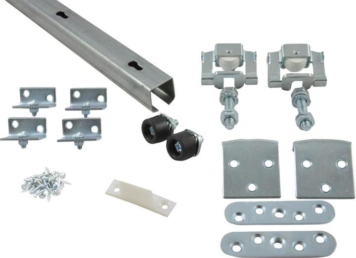 Actual product image HBS Room sliding door fitting set 40kg 185cm