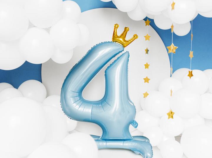 Actual product image Partydeco Number 2 (1 x)