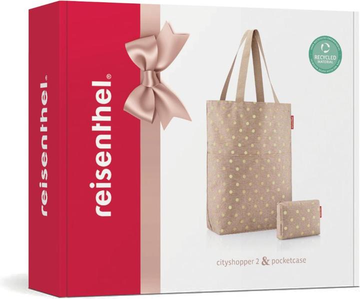 Produktbild reisenthel cityshopper 2 set #1 metallic dots coffee