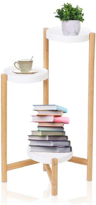 Actual product image Hermex Flower Stand Plant Stand Shelf Holder Stair Rack Flower Table