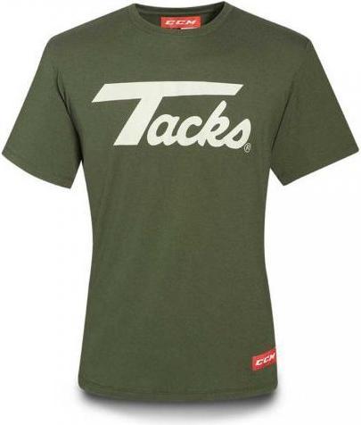 Produktbild CCM T4810 TACKS LOGO SS CHICAGO TEE SR (S, Grün) (S)