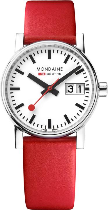 Immagine prodotto Mondaine Swiss Railways Evo2 (Orologio da polso analogico, Fatto in Svizzera, 30 mm)