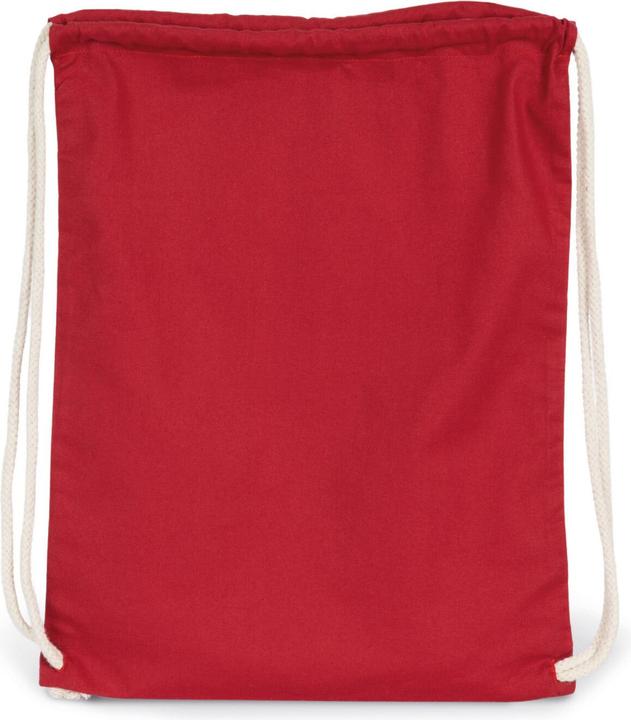 Actual product image Kimood Organic cotton backpack with cords