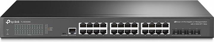 TP-Link Schakelaar 24x GE TL-SG3428X JetStream 4xSFP (28 Havens)