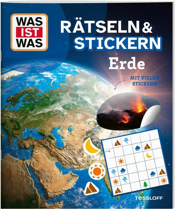 Produktbild Tessloff WAS IST WAS Rätseln und Stickern: Erde