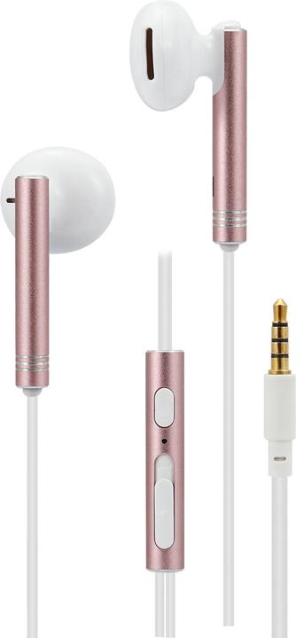 Immagine prodotto 2GO Cuffie stereo in-ear "Deluxe" - oro rosa (Cablato)