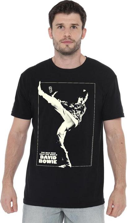 Immagine prodotto David Bowie The Man Cover Maglietta Uomo (S)