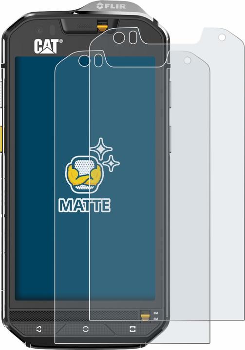 Actual product image BROTECT Anti-glare film Screen protector Matt screen protector film (2 Piece, CAT S60)