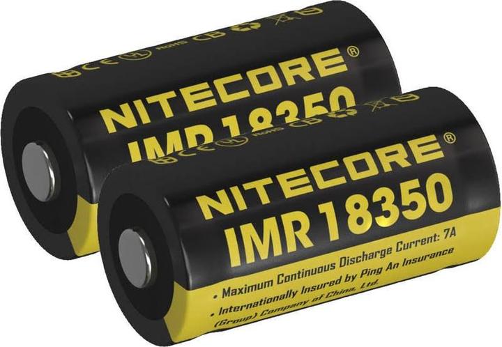 Produktbild Nitecore 18350 Li-Ion IMR Akku