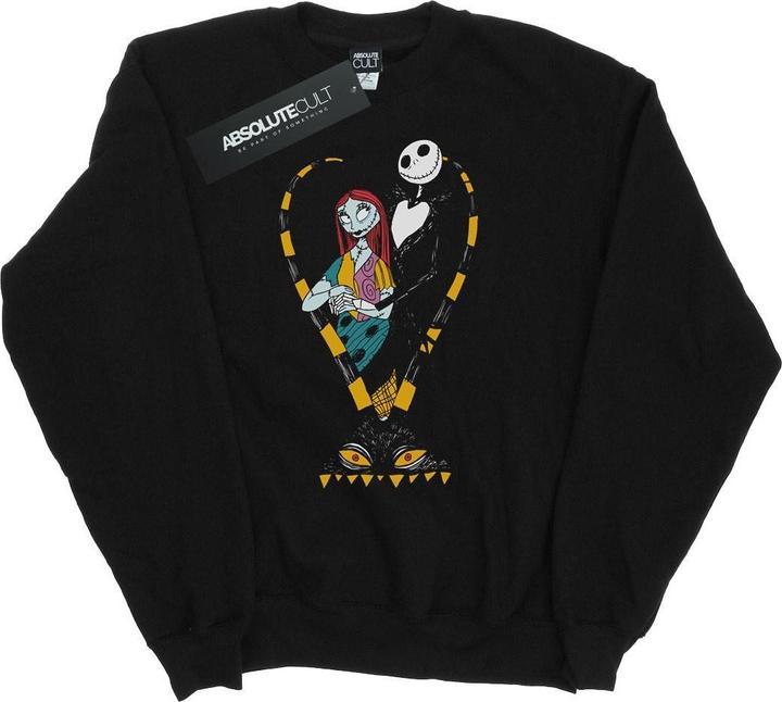 Disney Nightmare Before Christmas Jack And Sally Love Sweatshirt (XL)