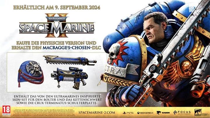Image du produit Focus Home Interactive Warhammer 40,000 : Space Marine 2 édition Gold (PS5, DE, IT, FR)