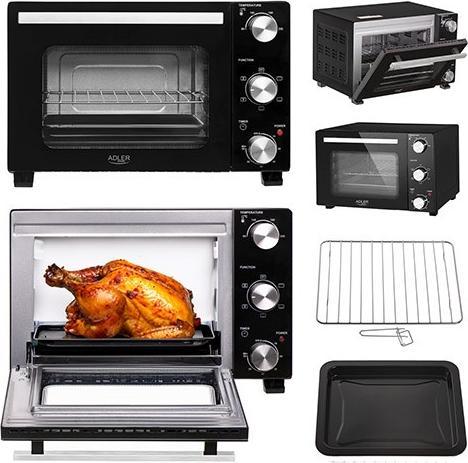 Produktbild Adler AD6024 - elektrischer Ofen 22L mit 5 Backmodi