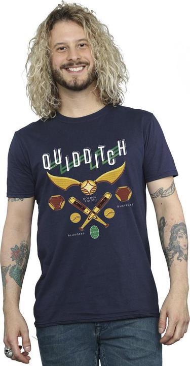 Actual product image Mens Quidditch Bludgers Quaffles T-Shirt (5XL)