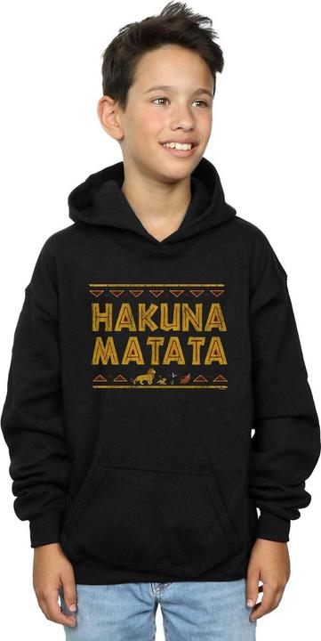 Image du produit Disney - Sweat à capuche THE LION KING HAKUNA MATATA - Garçon (128)