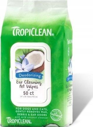 Tropiclean rerens Vdservietter pk. a 50 pcs. (Dog)