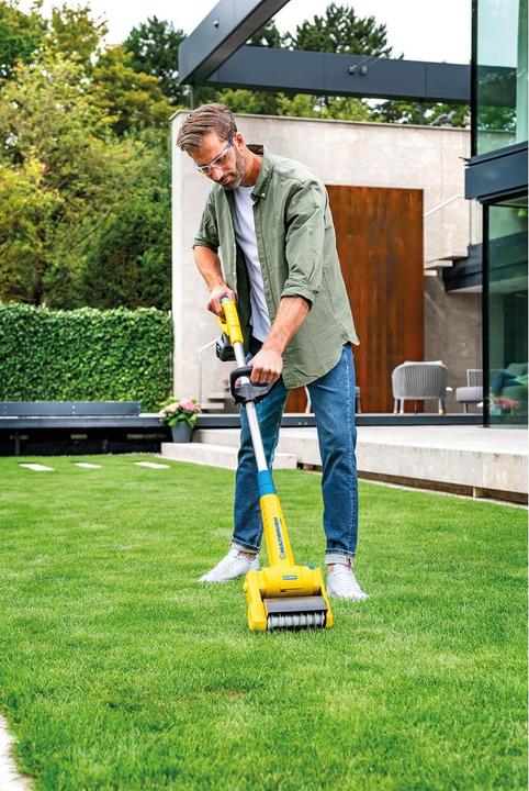 Actual product image Gloria Haus und Garten Scarifier tzmesser roller Multi Brush scarifying roller (Scarifier, Garden machinery spare parts)