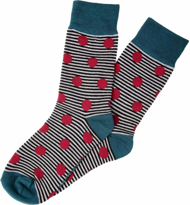 Bumblebee Red Berries Socken, Grösse 42-46 (Einzelpack, 42 - 46)