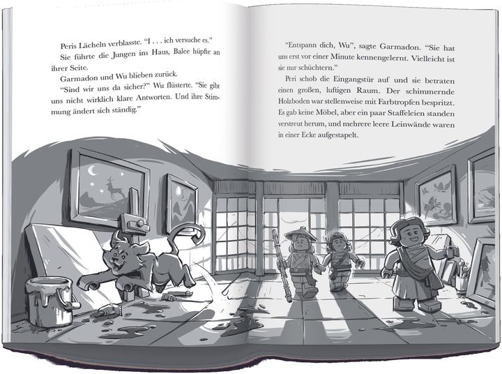 Image du produit LEGO® NINJAGO® - Spinjitzu Brothers - Le secret du monde des couleurs (Allemand, Éditions Ameet, 2022)