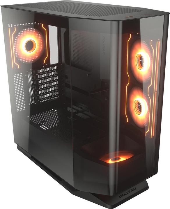 Image du produit Cougar Boitier Moyen Tour E-ATX FV270 RGB avec panneaux vitrés (Noir) (SSI CEB, Mini-ITX, ATX, mATX)