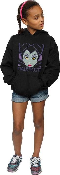 Image du produit Disney - Sweat à capuche MALEFICENT CROPPED HEAD - Fille (116)