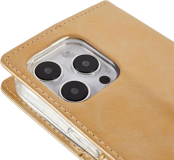 Produktbild iPhone 14 Pro Max - Blue Moon Etui Hülle gold (Apple iPhone 14 Pro Max)